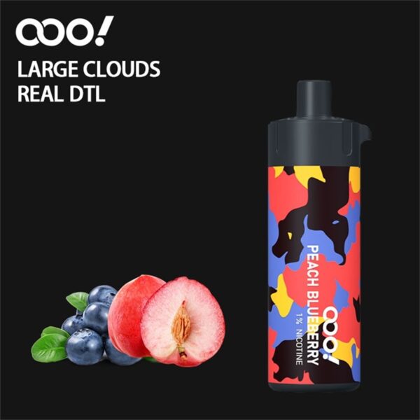 OOO! 12000 Puffs DL/DTL Engangs e-cigaret Disposable Vape POD 20ml